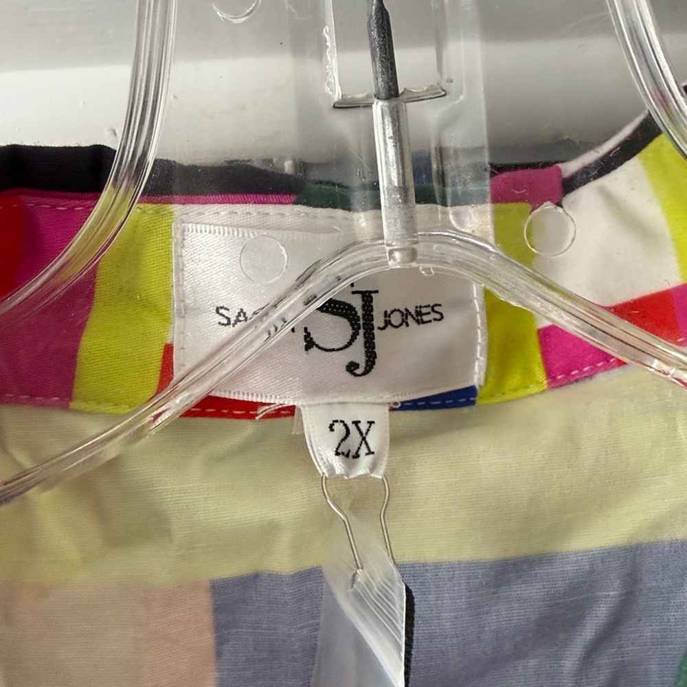 Sassy Jones Multicolor Geometric Pattern Women’s … - image 3